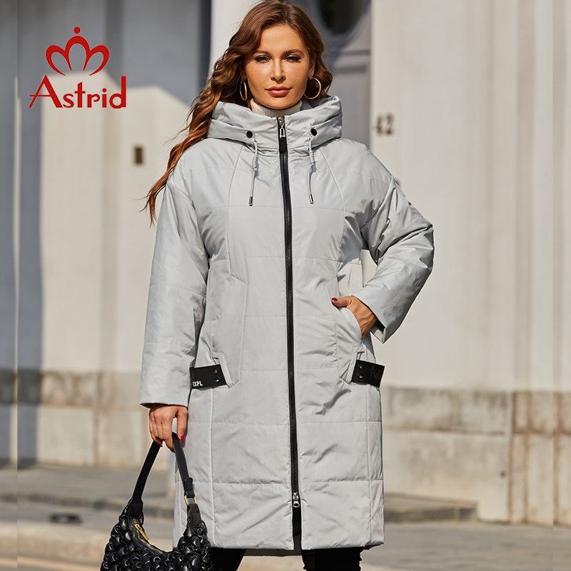 Women'S Fashion Long Coat - Astrid 2022 Spring Women Parkas Plus