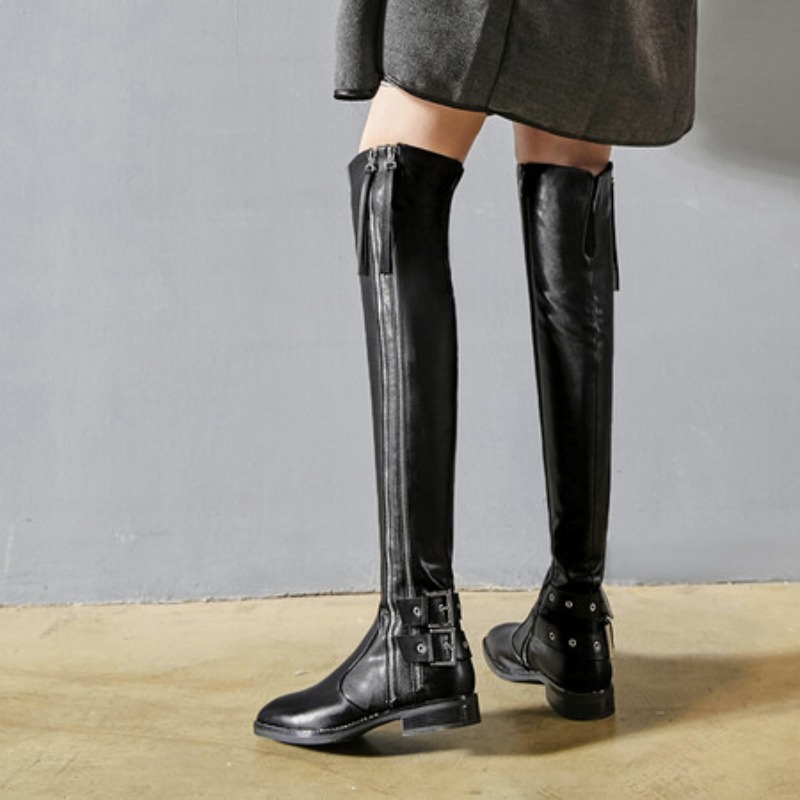 Women Fashion Over 40 - 2026 New Winter Punk Chunky Heels
