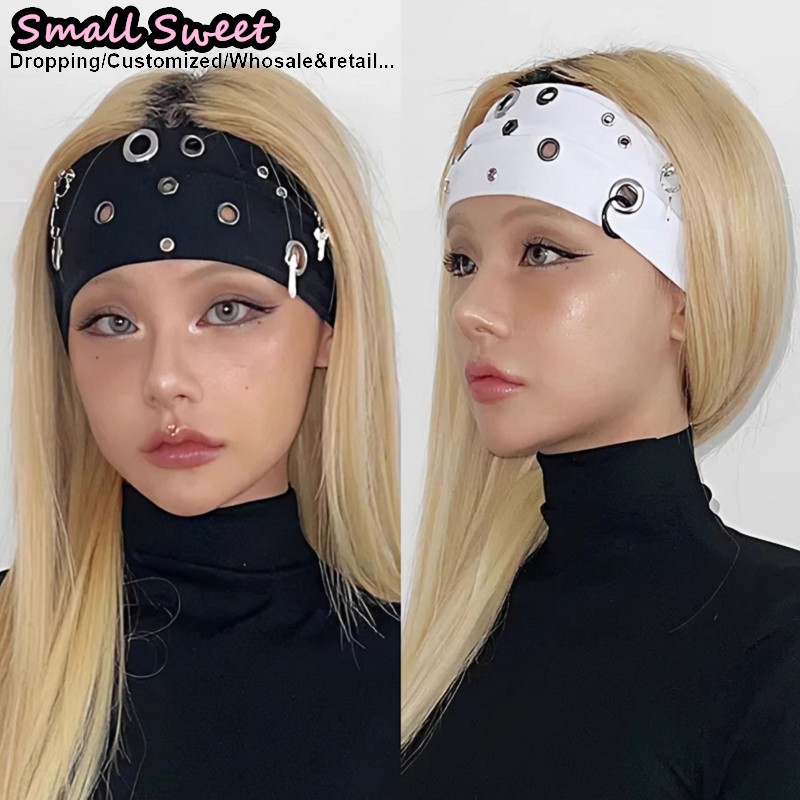 Women'S Fashion Edgy - Dark Gothic Punk Metal Ring Headband