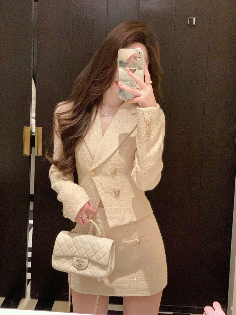 Women'S Fashion Long Coat - New Small Fragrance Fashion Slim Women's