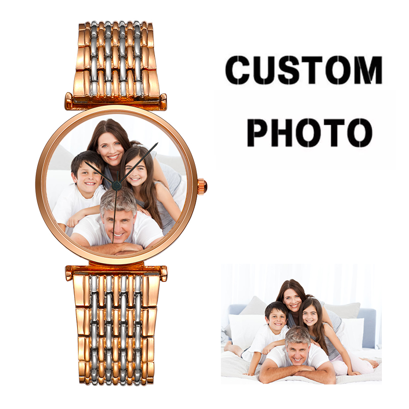 Women Fashion Logo - Women Watch Custom Dial Photo Image