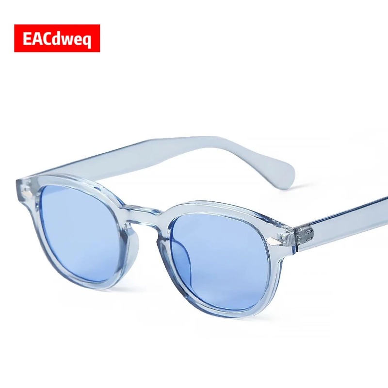 Fashion Transparent Blue Round - огляд і ціна Women'S Fashion Eyewear