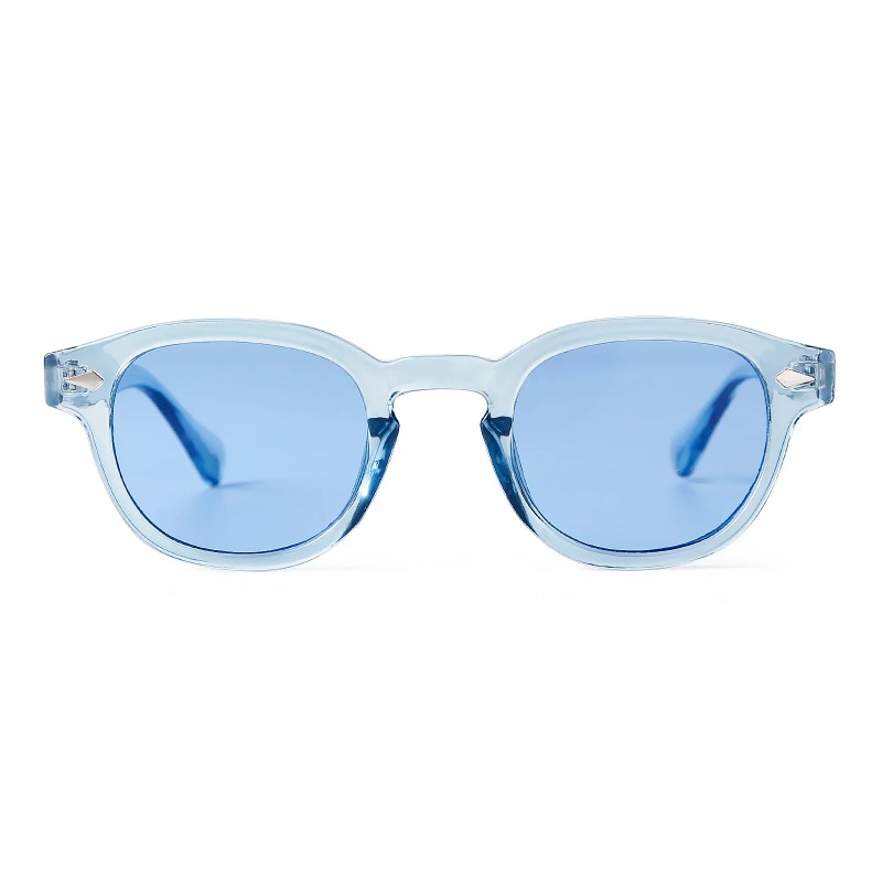 Fashion Transparent Blue Round - огляд і ціна Women'S Fashion Eyewear