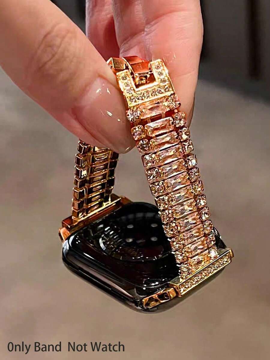 1pc Rose Gold Triple Row Diamo - огляд і ціна Women Fashion Over 40