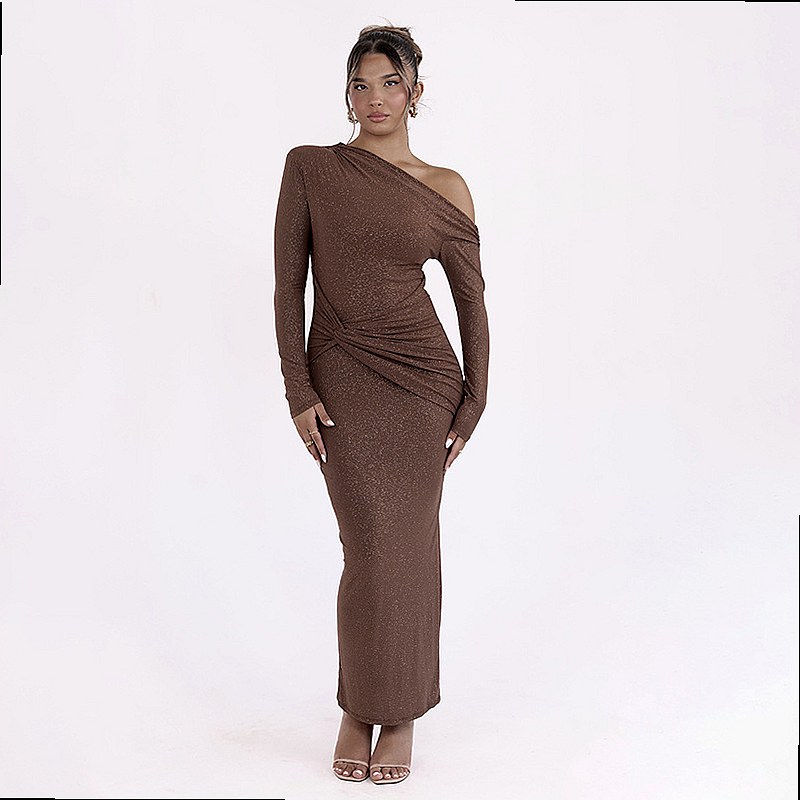Sexy Ruched One Shoulder Long  - огляд і ціна Ruched Dress Mini