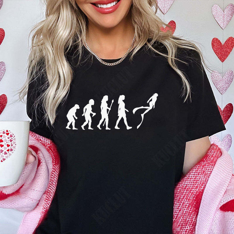 Funny Evolution of Diving Wome - огляд і ціна Women Fashion Evolution