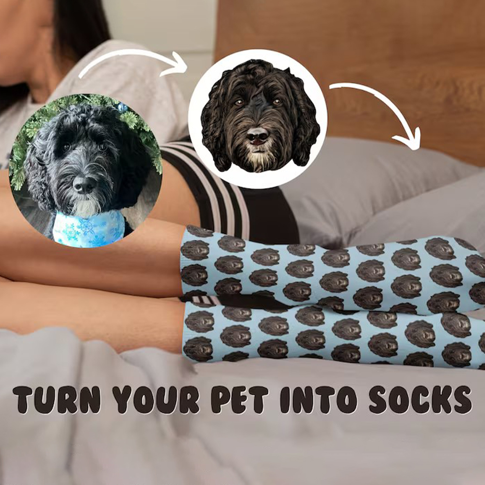 Customize face socks fashion h - огляд і ціна Women Fashion Logo