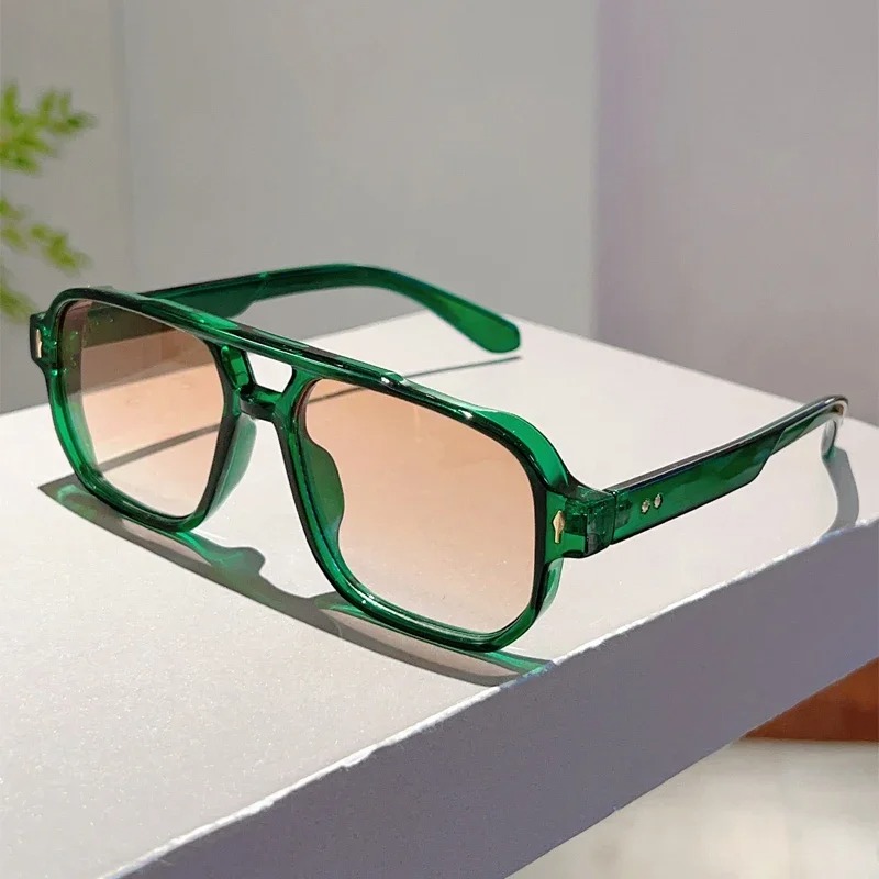 New Vintage Double Bridges Squ - огляд і ціна Women'S Fashion Eyewear
