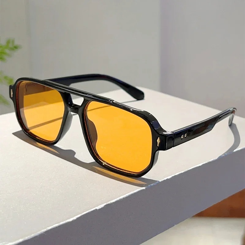 New Vintage Double Bridges Squ - огляд і ціна Women'S Fashion Eyewear