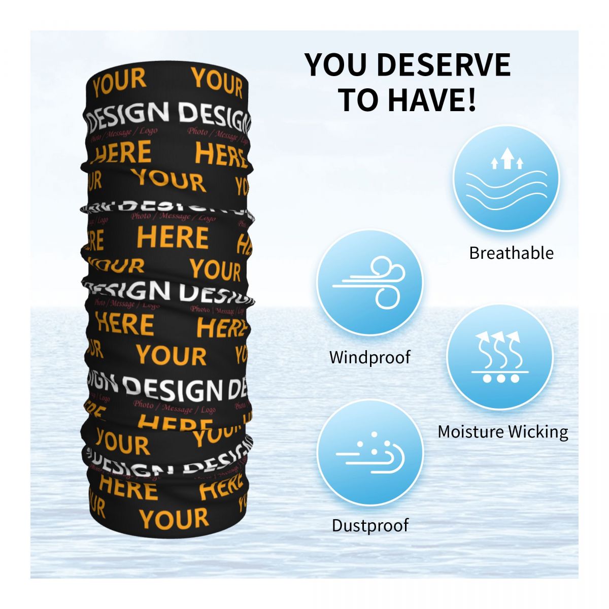 Custom Your Design Here Bandan - огляд і ціна Women Fashion Logo