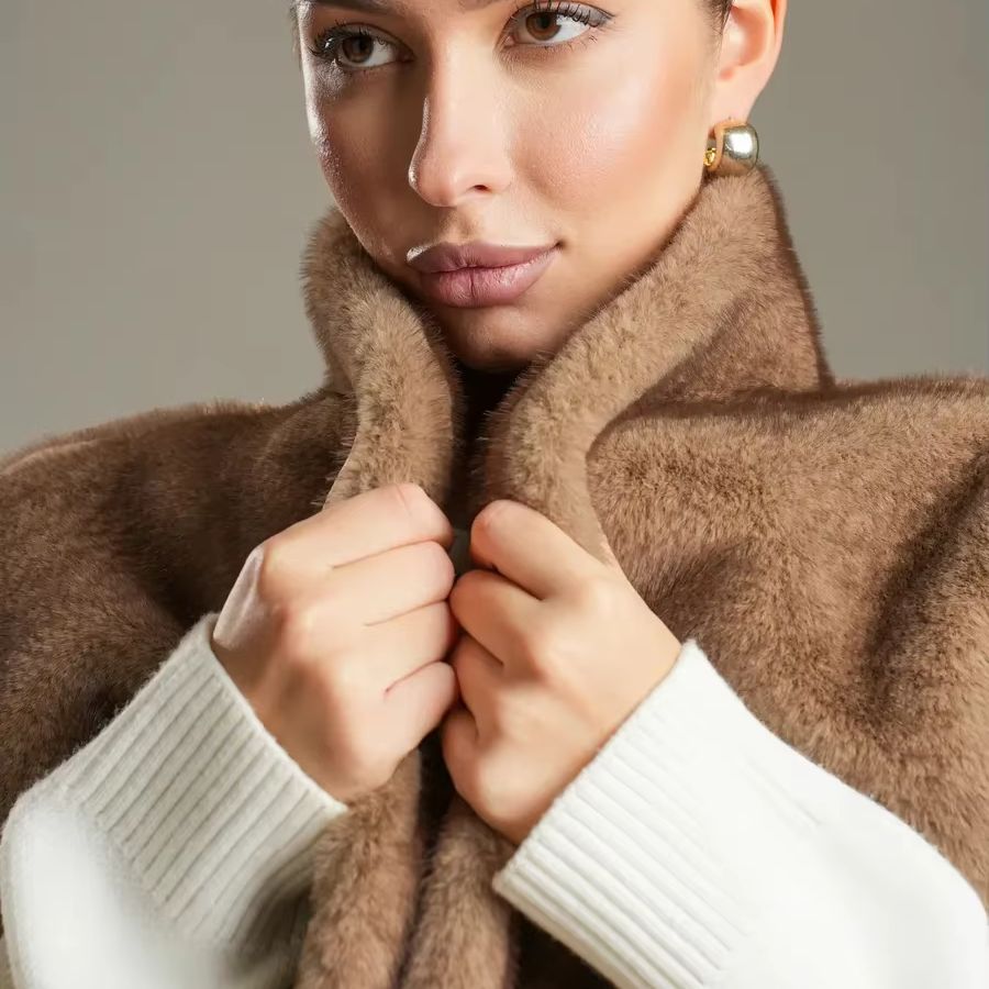 IG26 Women's Sleeveless Furry  - огляд і ціна Women'S Fashion Gilet