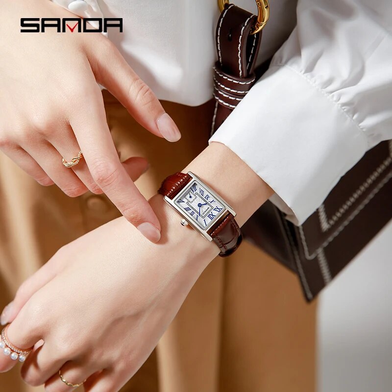 SANDA 1116 New Fashion 2024 El - огляд і ціна Women'S Fashion Digital Watch