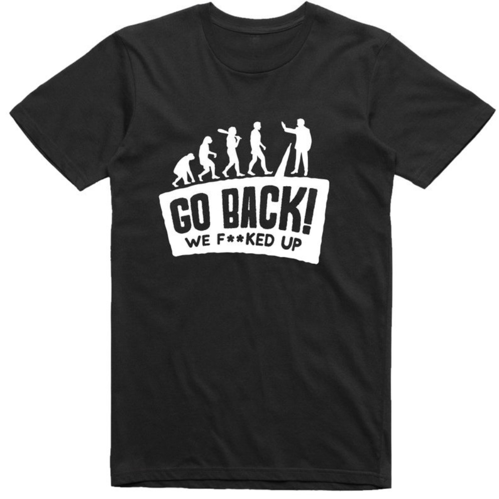 Mens Funny T Shirt Evolution G - огляд і ціна Women Fashion Evolution