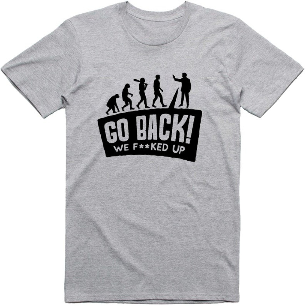 Mens Funny T Shirt Evolution G - огляд і ціна Women Fashion Evolution