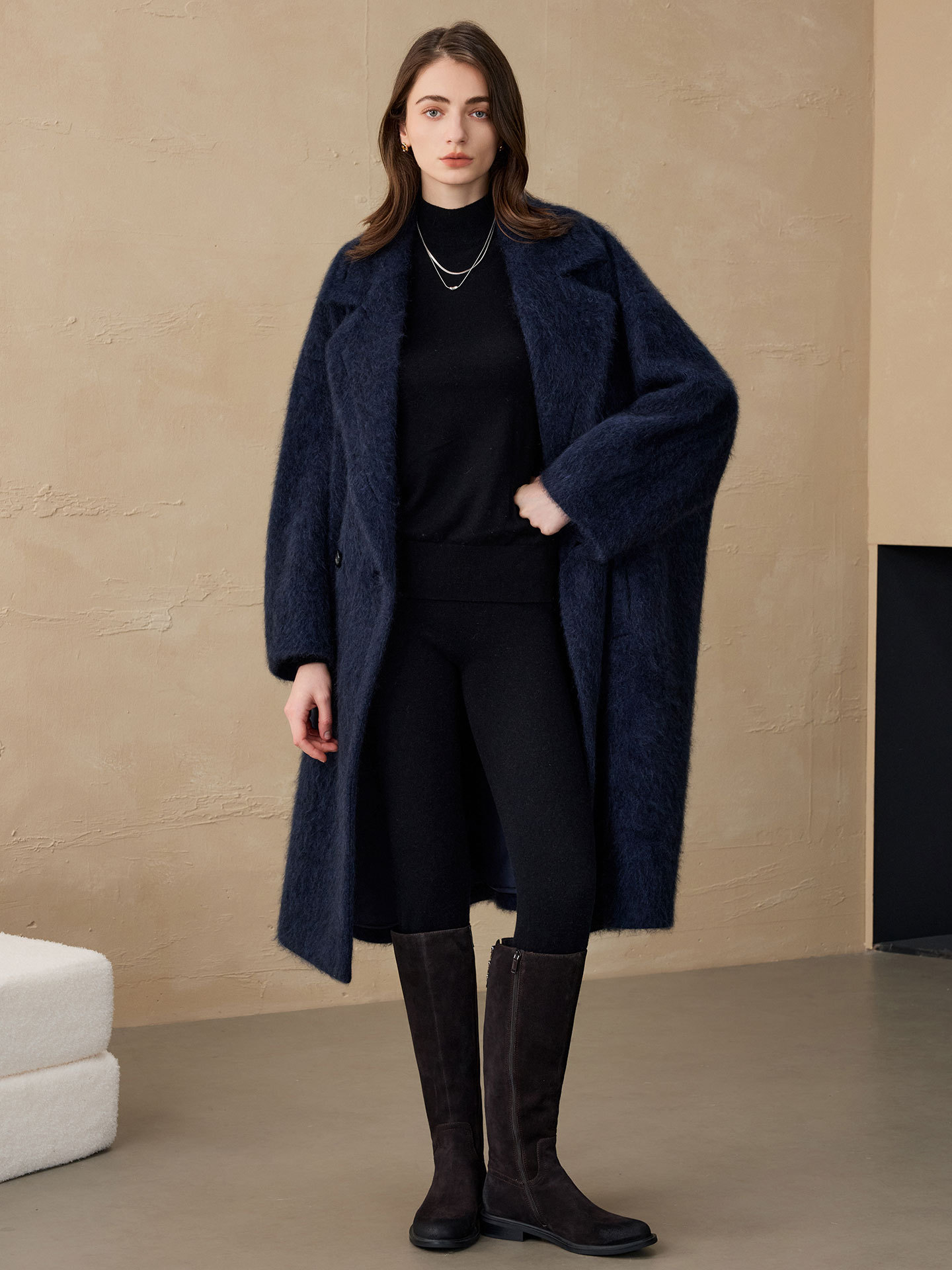 Allingentle Women's Blazer Woo - огляд і ціна Women'S Fashion Long Coat