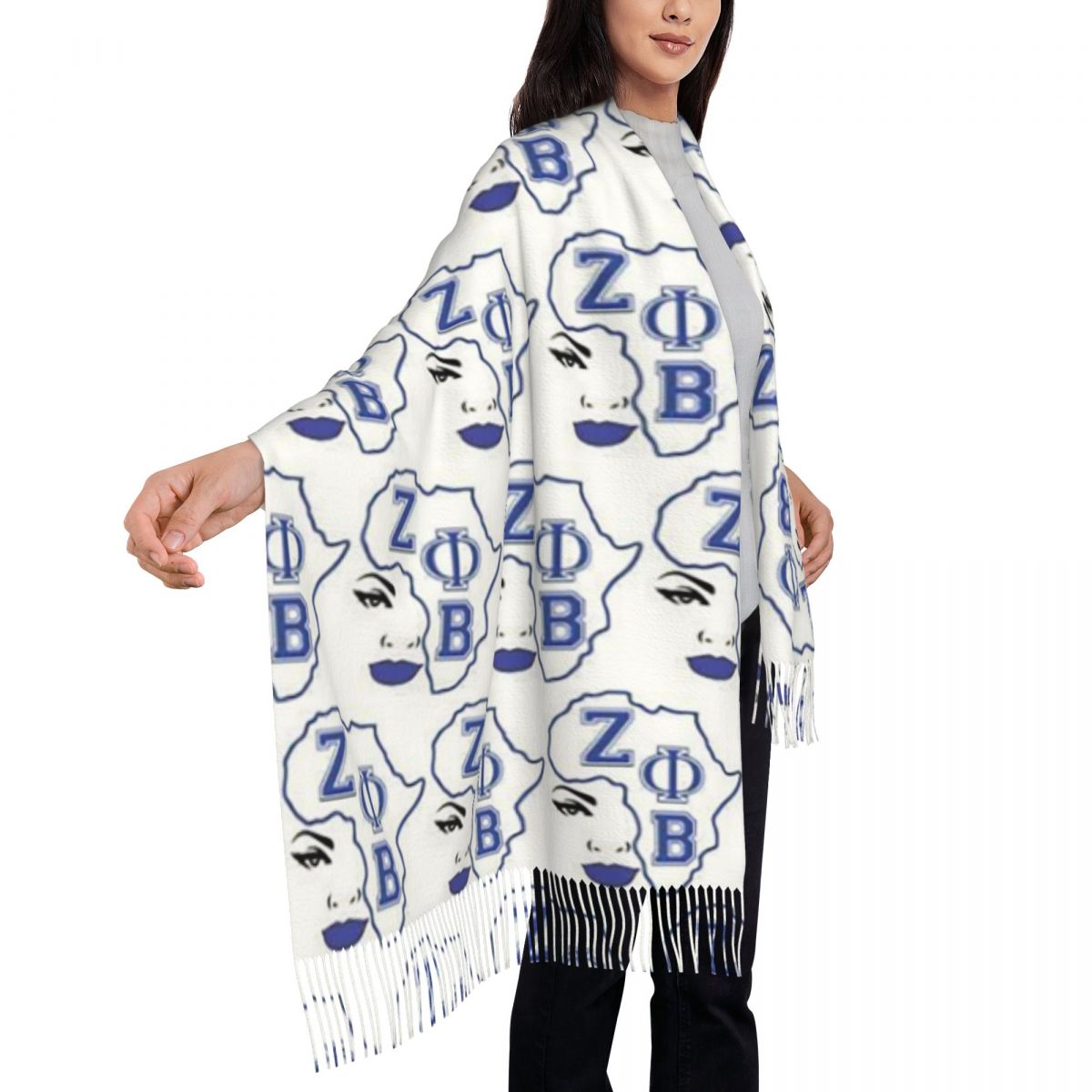 Large Zeta Phi Beta Sorority L - огляд і ціна Women Fashion Logo