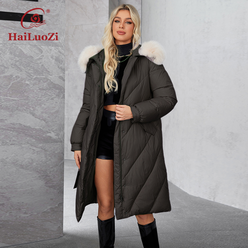 HaiLuoZi 2024 Women's Winter P - огляд і ціна Women'S Fashion Long Coat