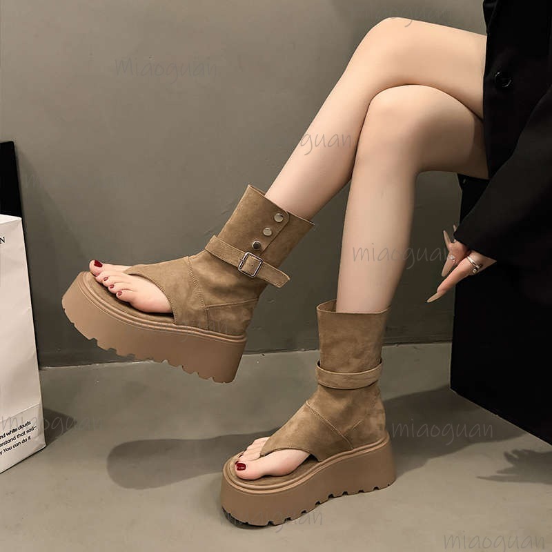 Khaki/Black Fashion Platform B - огляд і ціна Women'S Fashion Trends 2026 Spring Summer