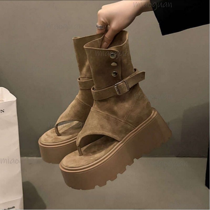 Khaki/Black Fashion Platform B - огляд і ціна Women'S Fashion Trends 2026 Spring Summer