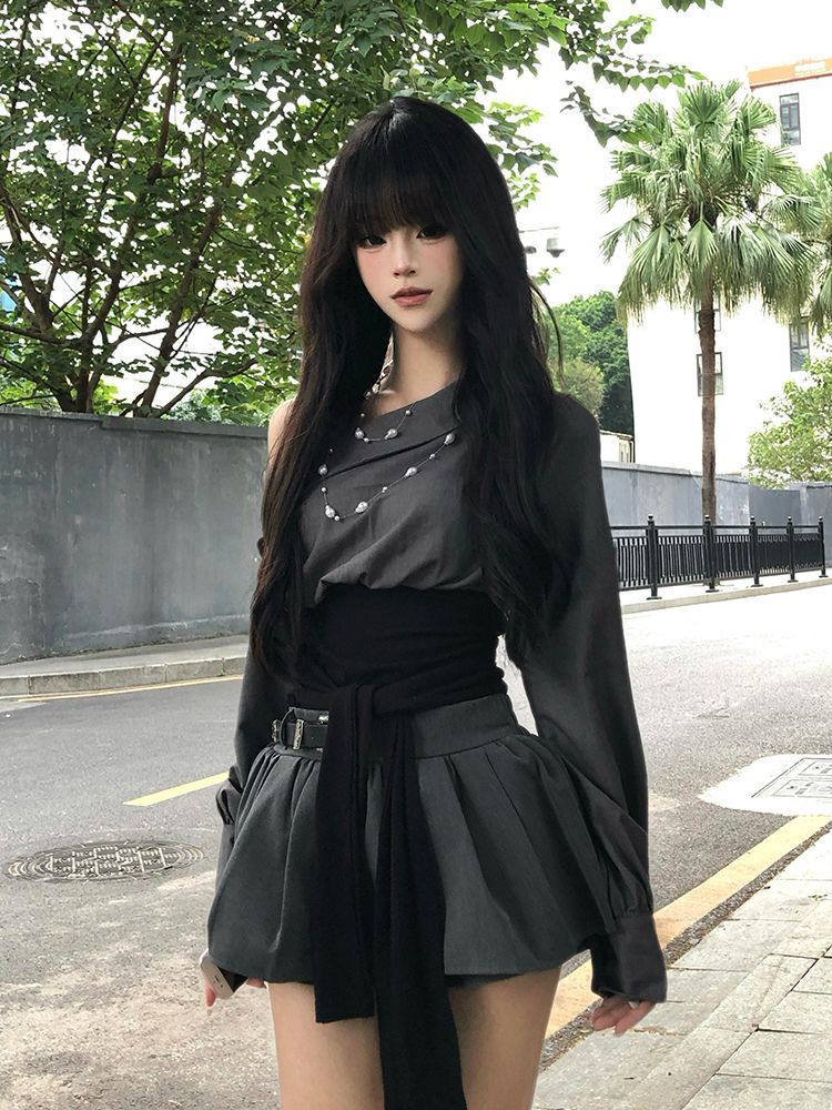 2026 Hot Girl Sexy Gothic Slim - огляд і ціна Women'S Y2K Fashion Aesthetic