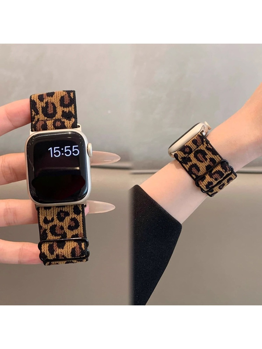 Chic Leopard Print Nylon Band  - огляд і ціна Women Fashion Over 40