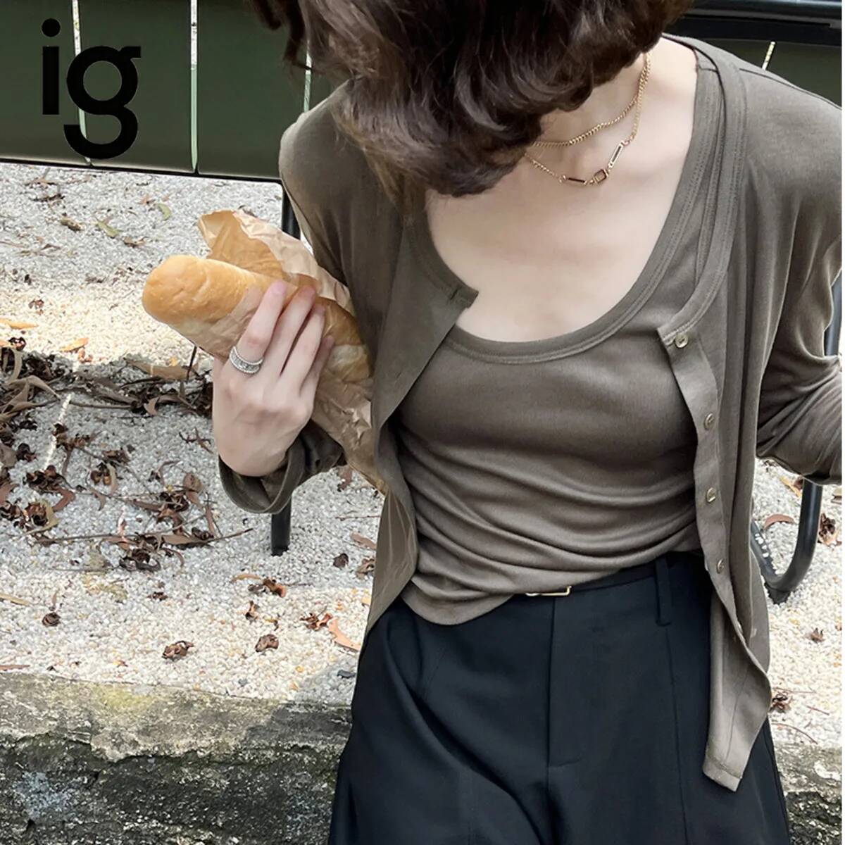 IG Women 2 Piece Outfit Racerb - огляд і ціна Crop Top Women