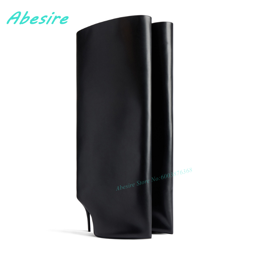 Matte Leather Knee High Boots  - огляд і ціна Women'S Fashion Winter 2026