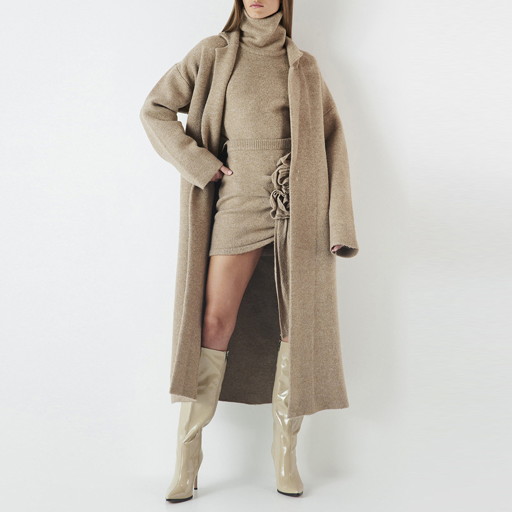 TWOTWINSTYLE Three Piece Set F - огляд і ціна Women'S Fashion Long Coat