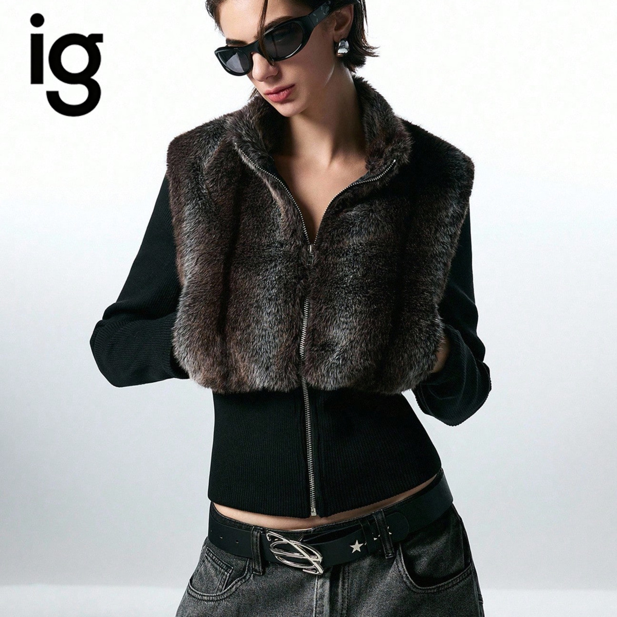 Women Cropped Sleeveless Zip‑U - огляд і ціна Women'S Fashion Gilet