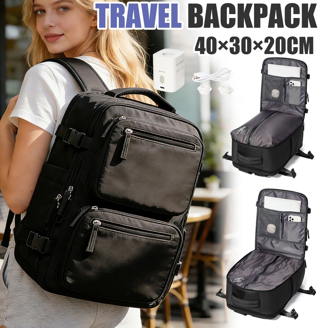 Women Backpack Vacuum Backpack - огляд і ціна Fashion Women Belt