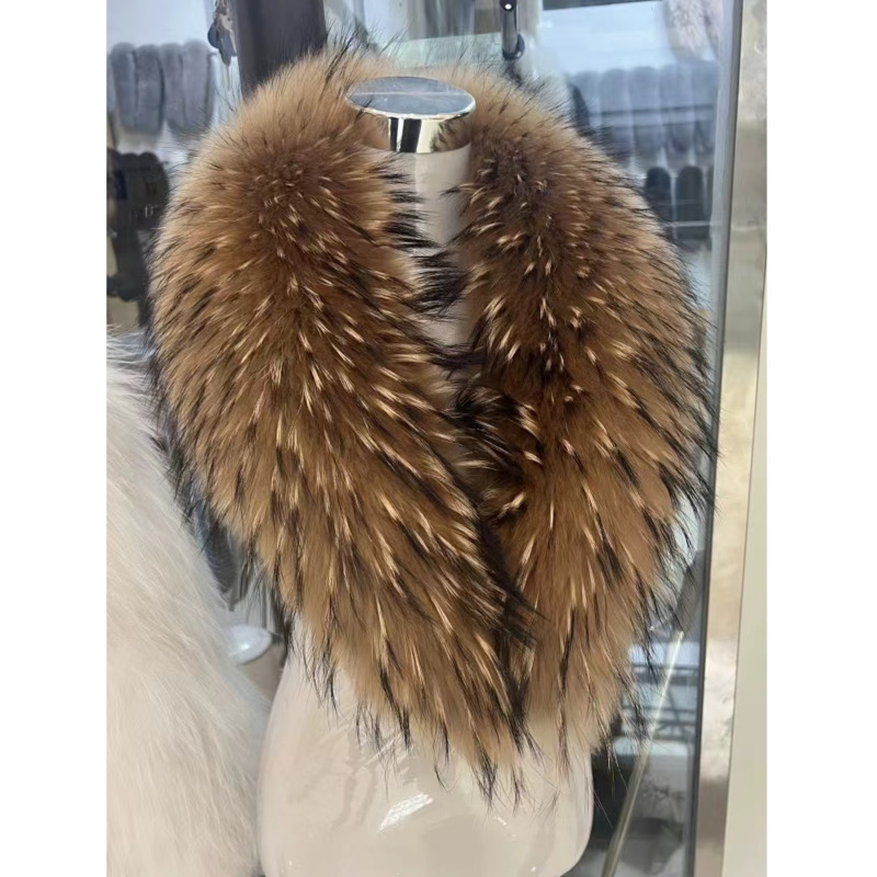 Raccoon Fur Collar Female Wint - огляд і ціна Women'S Fashion Long Coat