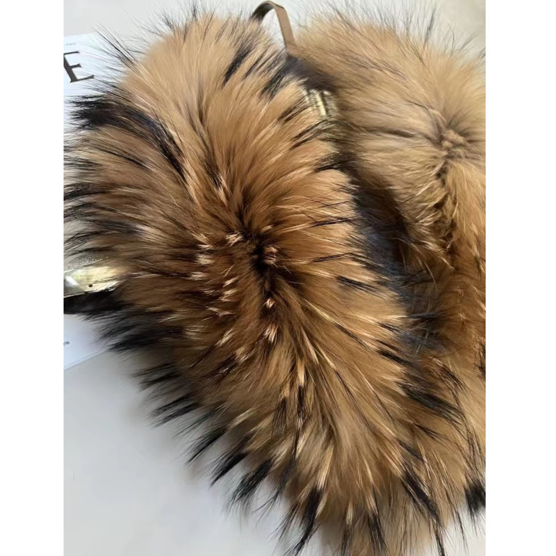 Raccoon Fur Collar Female Wint - огляд і ціна Women'S Fashion Long Coat