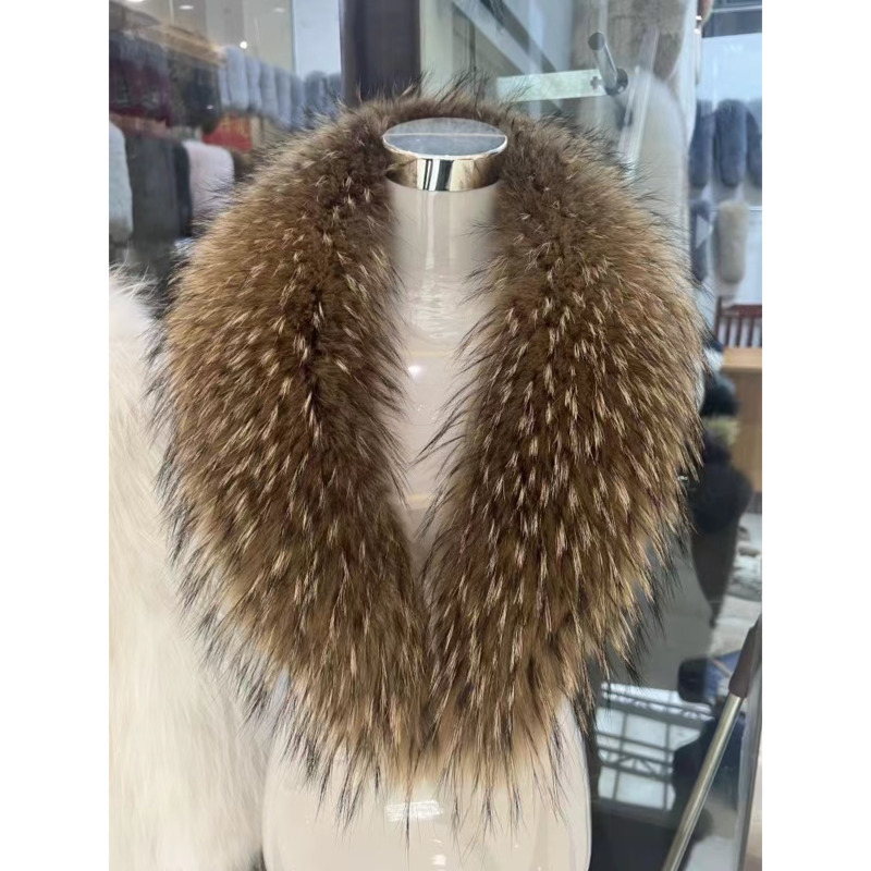 Raccoon Fur Collar Female Wint - огляд і ціна Women'S Fashion Long Coat