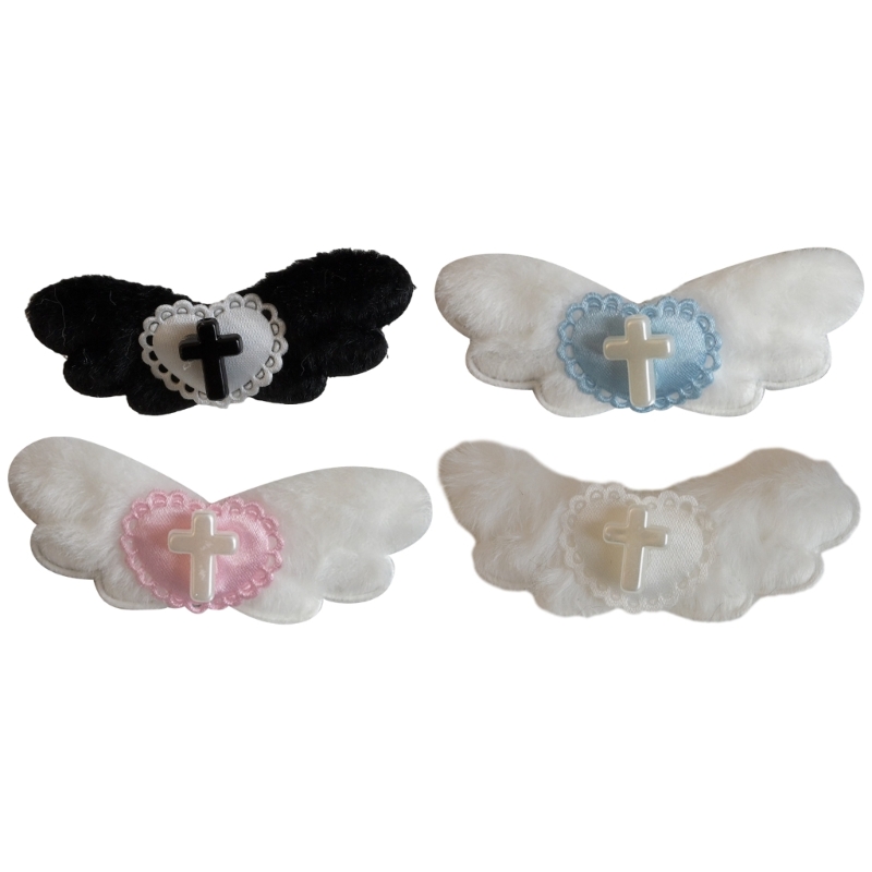 Gothic Heart Angel Wing Hair C - огляд і ціна Women'S Y2K Fashion Aesthetic