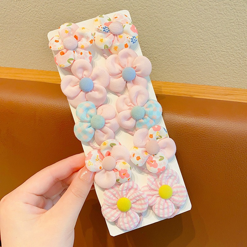 10Pcs Large Flower Elastic Hai - огляд і ціна Women'S Fashion Boutique
